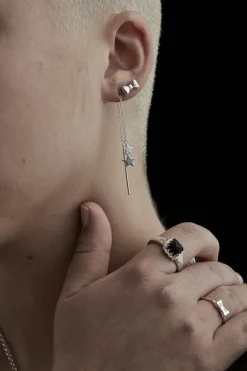 Stolen Girlfriends Club Falling Star Thread Earrings