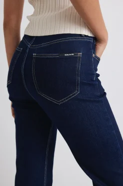 Stories be Told Farah Indigo High Rise Soft Flare Jean