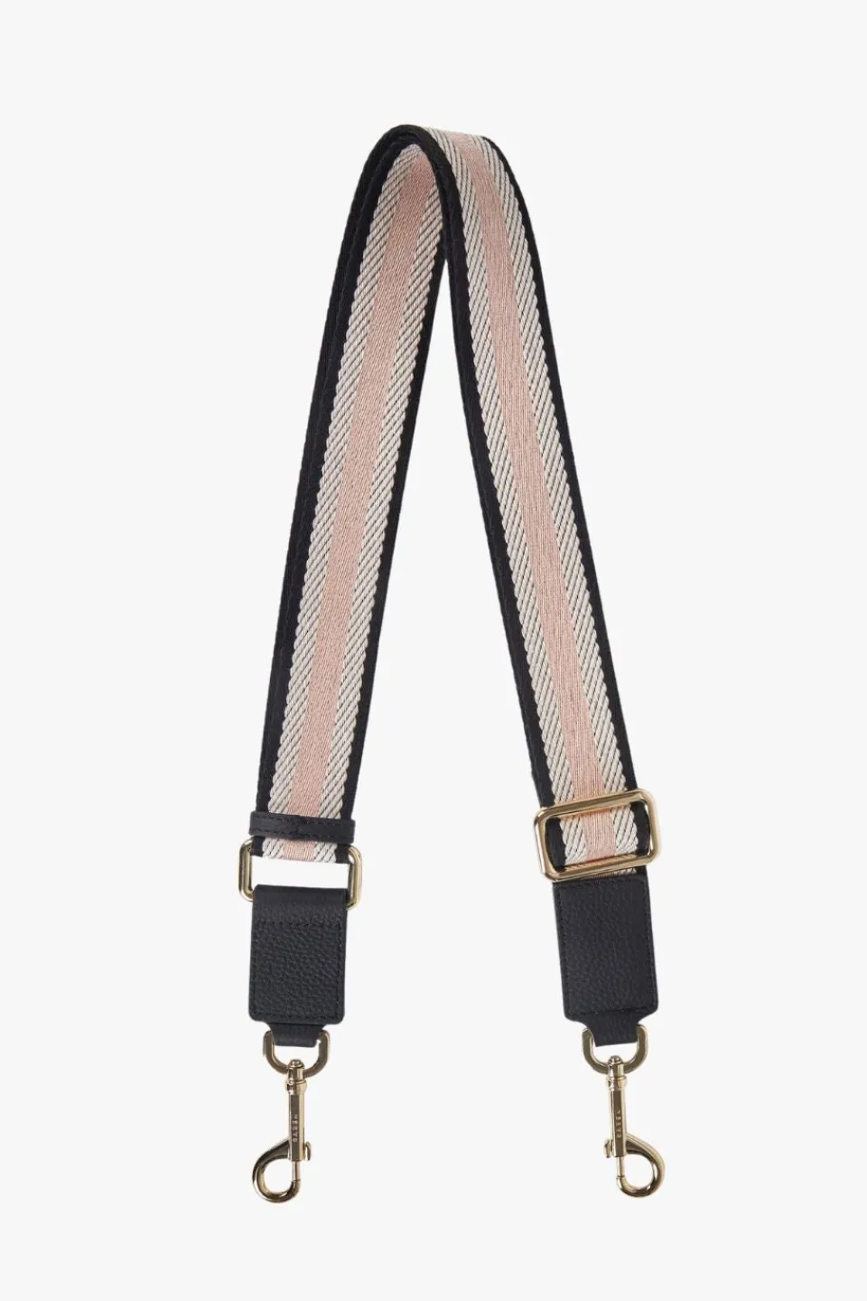 Saben Feature Black + White + Blush Bag Strap