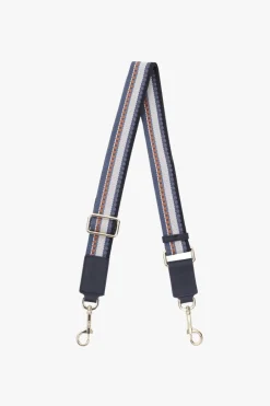 Saben Feature Black + White + Navy Webbing Strap
