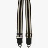 Saben Feature Black White Herringbone Strap