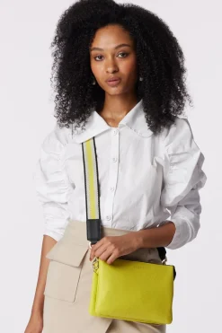 Saben Feature Citrine + Black Bag Strap