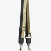 Saben Feature Gold + Black Herringbone Wide Strap