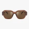 Reality Eyewear Fellini Chocolate Eco Square Sunglasses