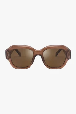 Reality Eyewear Fellini Chocolate Eco Square Sunglasses
