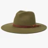 Brixton Field Proper Military Olive Felt Hat