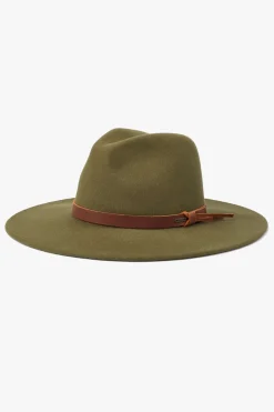 Brixton Field Proper Military Olive Felt Hat