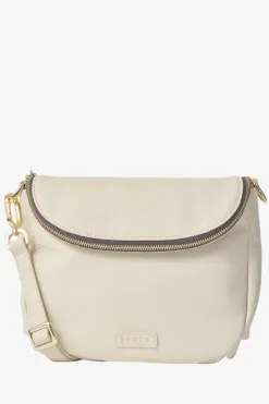 Saben Fifi Alabaster Crossbody Bag