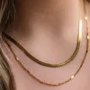 Silver Linings Filigree Gold Chain Necklace