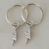Sophie Flashy Sleeper Earrings Silver