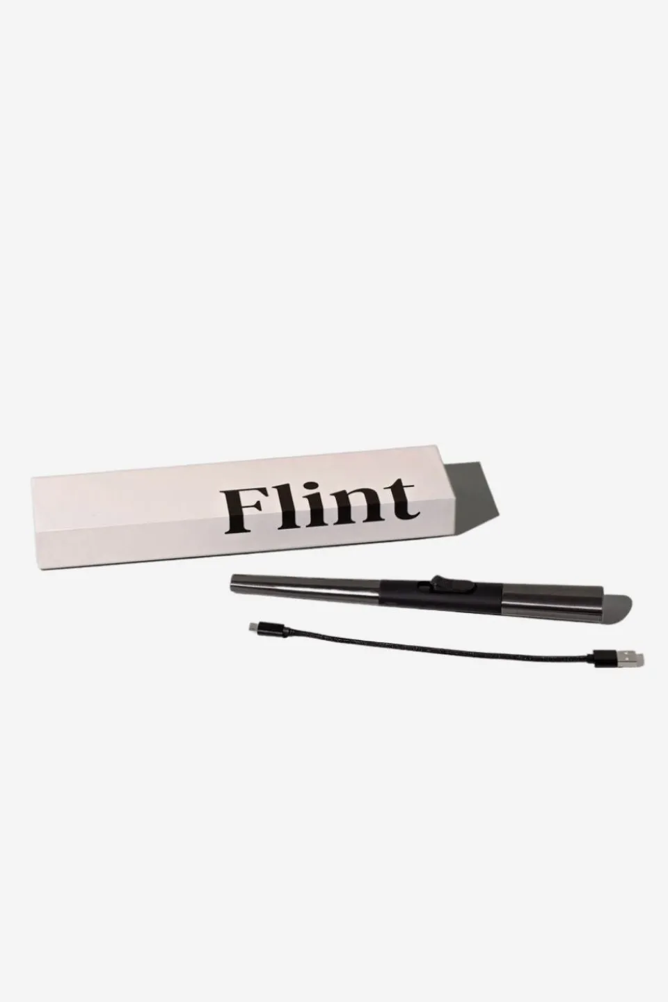 Flint Gunmetal USB Rechargeable 25cm Lighter