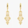Silver Linings Florence Gold Pendant Earrings