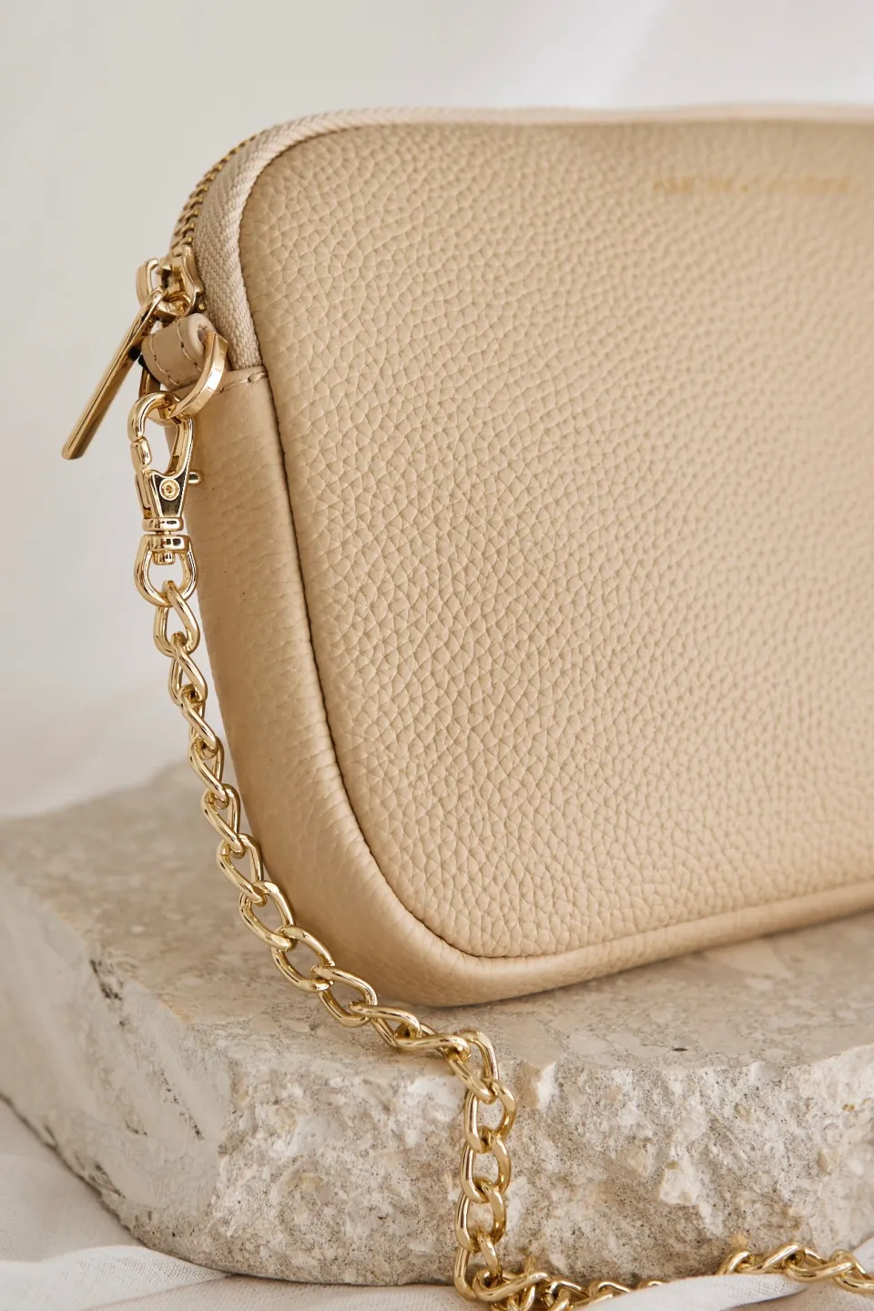 Among the Brave Florence Shell Leather Single Pouch Bag