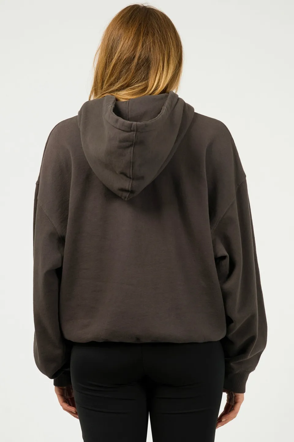 Jorge Florida Washed Black Logo Hoodie