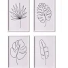 Robert Mark Foliage Lines Print Artwork 52x40cm each