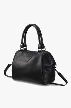 Status Anxiety Force of Being Black Leather Handbag