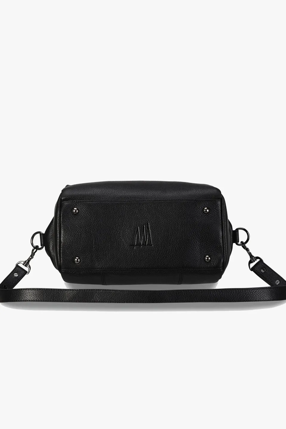 Status Anxiety Force of Being Black Leather Handbag