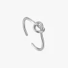 Ania Haie Forget Me Knot Adjustable EOL Silver Ring