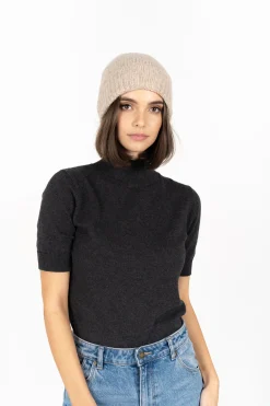 Humidity Lifestyle Fortune Hazelnut Wool Beanie