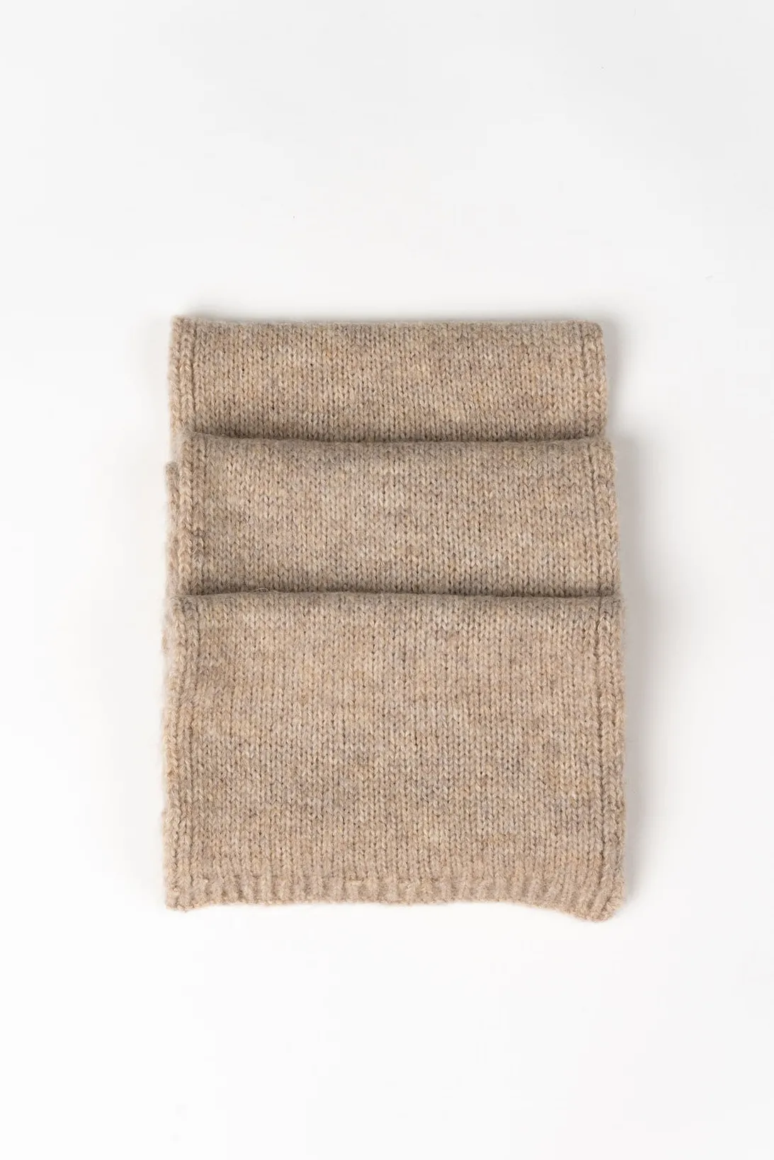 Humidity Lifestyle Fortune Hazelnut Wool Scarf