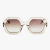 Sito Foxy Rosewood Gradient Sunglasses
