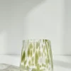 Coast to Coast Freckle Olive 7x10cm Glass Tumbler