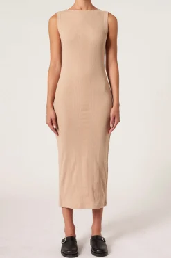 Neuw Frenchie Oat 90s Maxi Dress