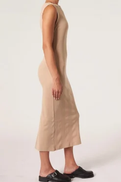 Neuw Frenchie Oat 90s Maxi Dress