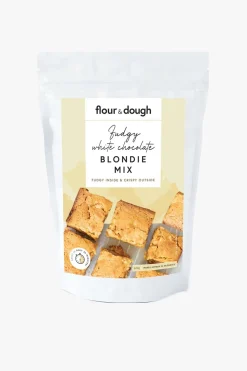 Flour u0026 Dough Fudgy White Chocolate Blondie Baking Mix