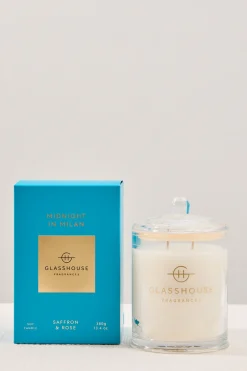 Glasshouse 380g Triple Scented Midnight In Milan Candle