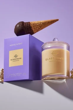 Glasshouse 380g Triple Scented Movie Night Candle