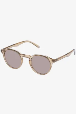 Le Specs Galavant Whiskey Round Mocha Lens Sunglasses