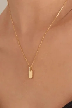 Ania Haie Glam Gold Tag EOL Necklace