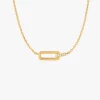 Ania Haie Glam Rock Gold Interlock Necklace
