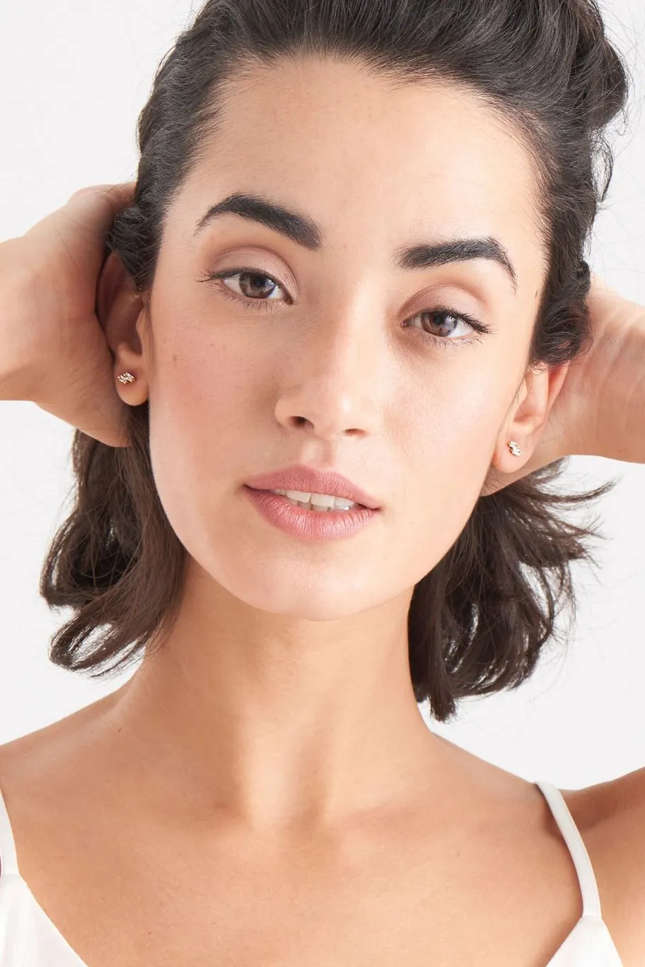 Ania Haie Glow Getter 7mm Gold EOL Stud Earrings
