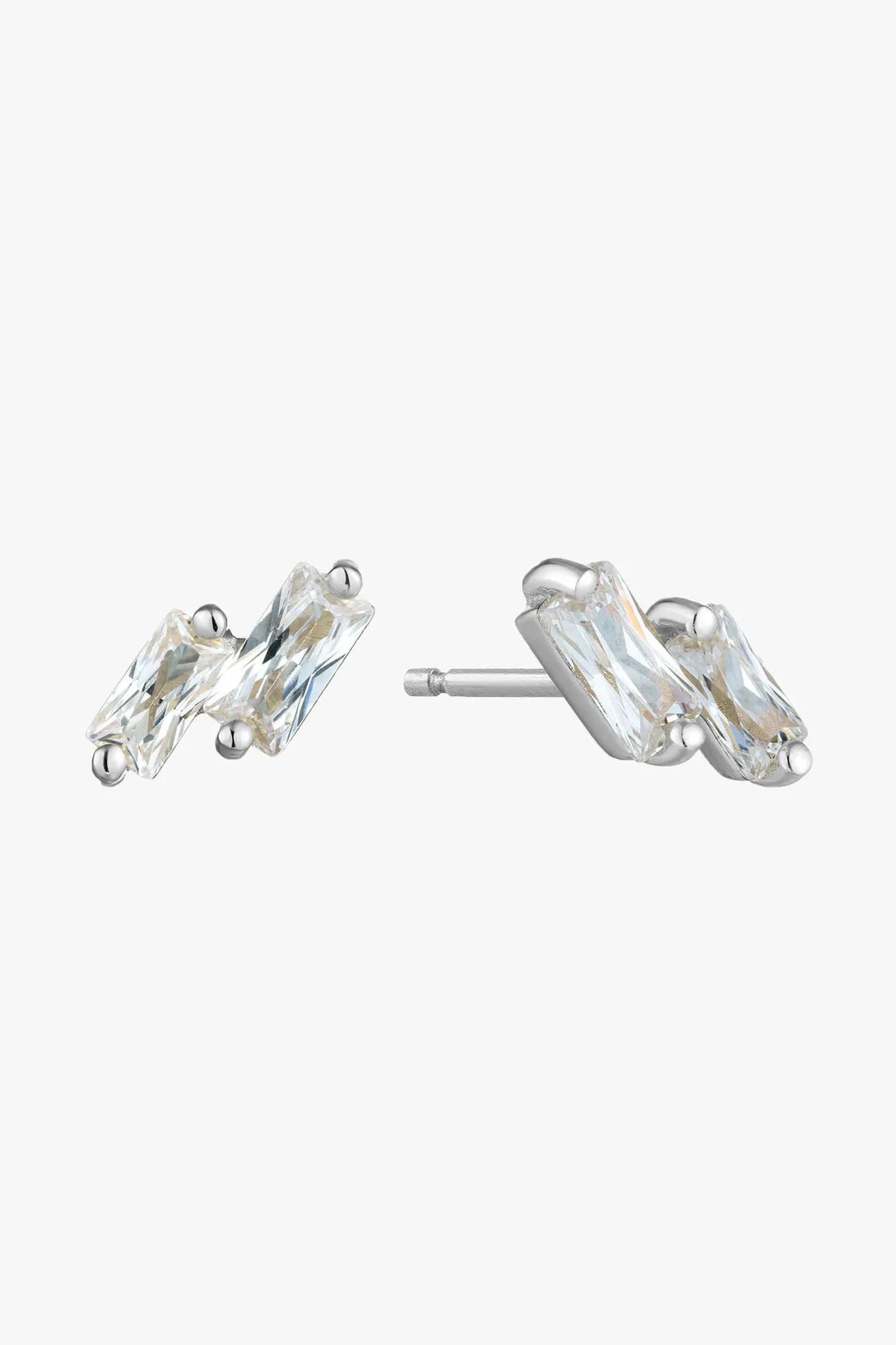 Ania Haie Glow Getter 7mm Silver EOL Stud Earrings