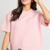 Stories be Told Goddess Blush Soft Knit Tee