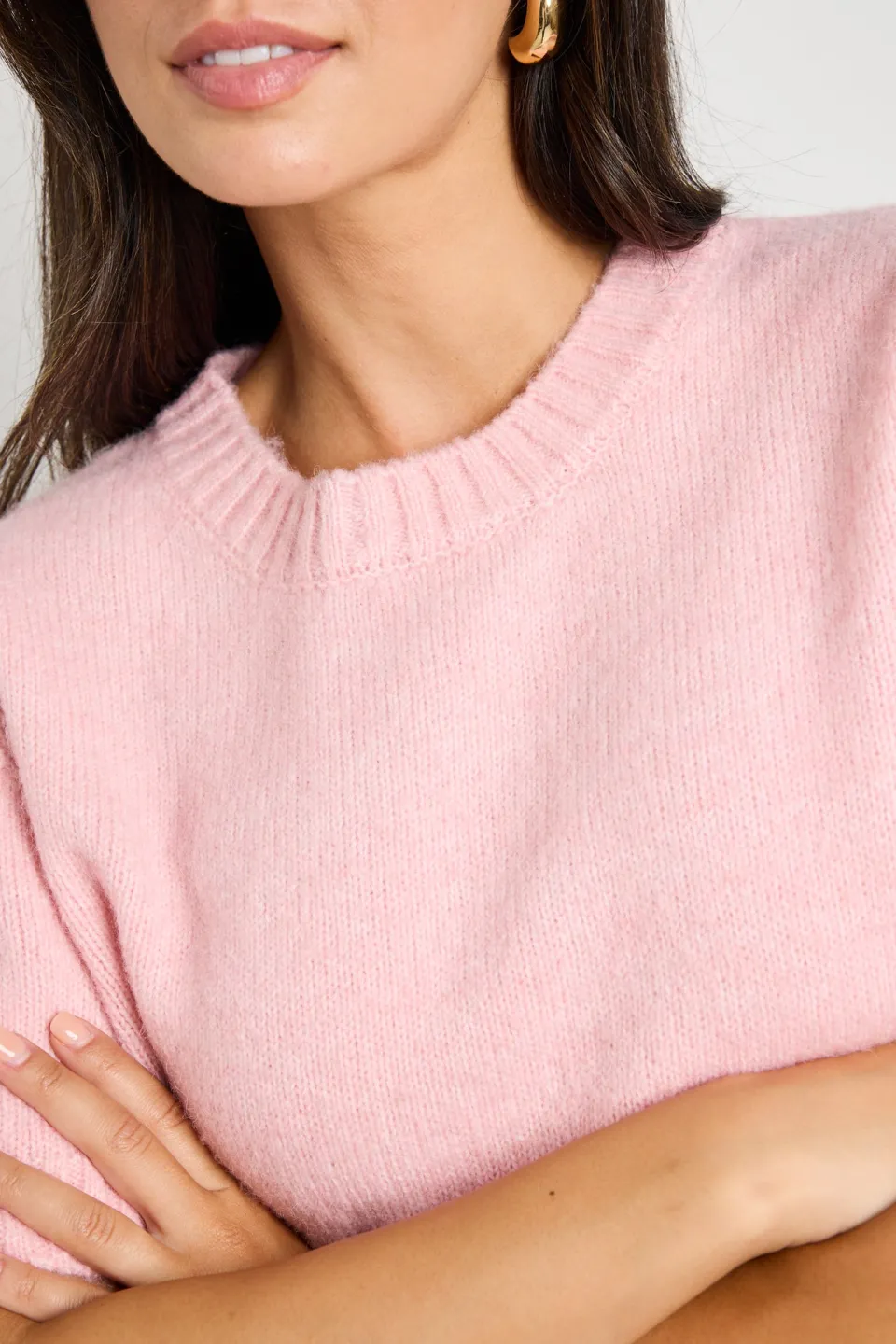Stories be Told Goddess Blush Soft Knit Tee