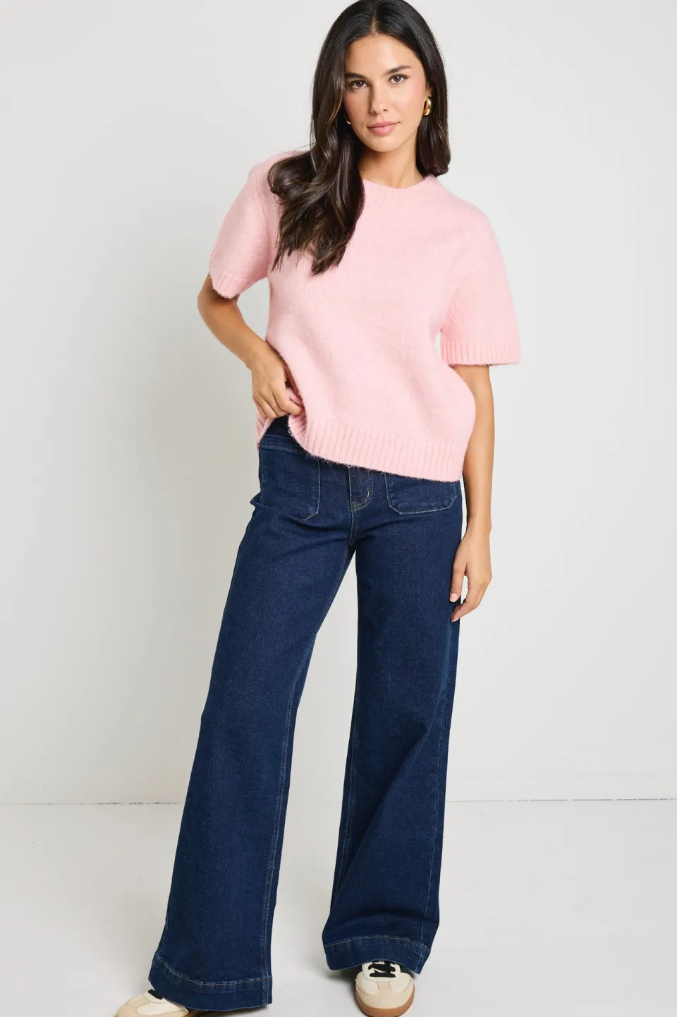 Stories be Told Goddess Blush Soft Knit Tee