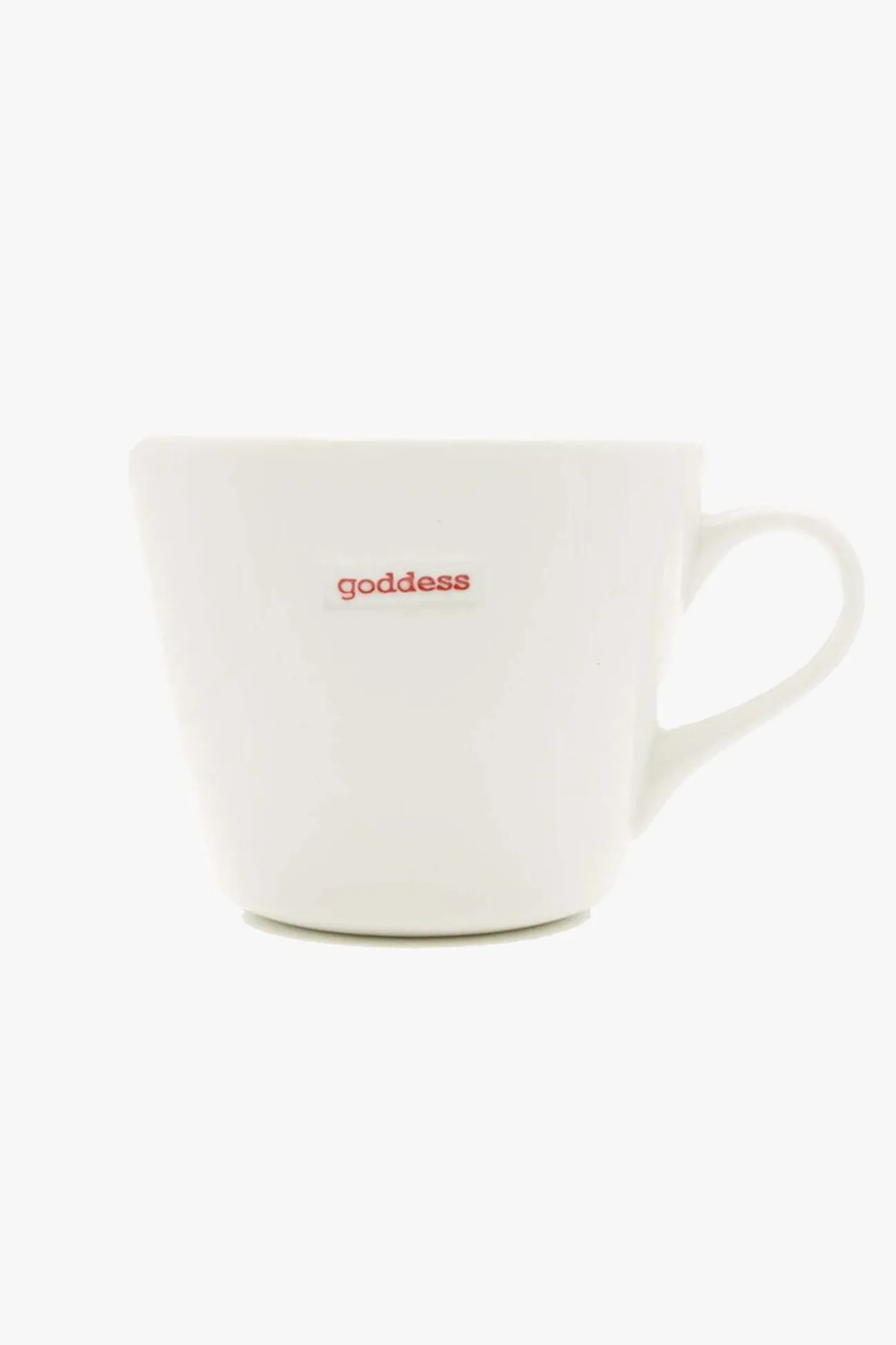 Keith Brymer Jones Goddess White Bucket 350ml Mug