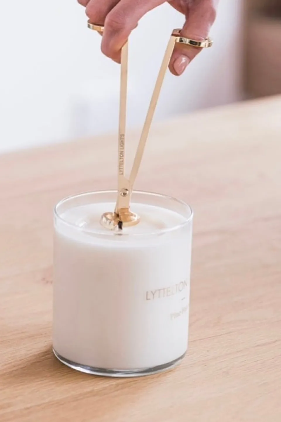 Lyttelton Lights Gold Wick Trimmer