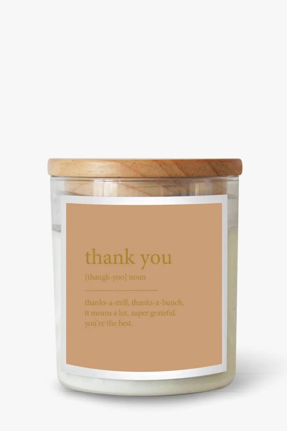 The Commonfolk Collective Goldie Thank You Biarritz Dictionary 600g Candle