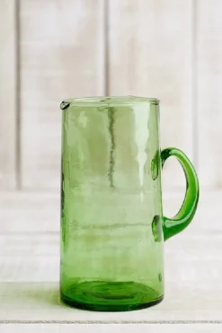 Beldi Green Glass Jug 1 Litre