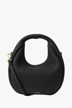 Saben Halle Black Bubble Mini Bag