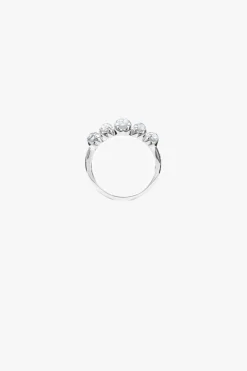 Stolen Girlfriends Club Halo Moonstone Cluster Ring