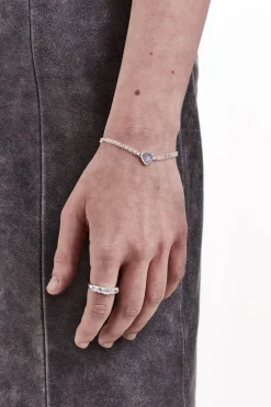 Stolen Girlfriends Club Halo Moonstone Cluster Ring