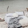 Hobo+Hatch Hand Woven in Nepal Steel Blanket