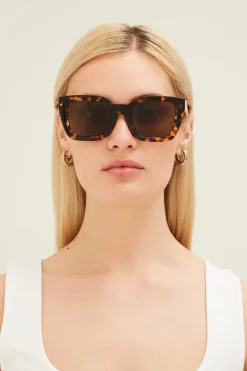 Sito Harlow Maple Torte Brown Polar Lens Sunlglasses