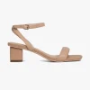 Nude Harlyn Leather Low Heel