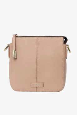 Saben Harrie Taupe Crossbody Bag